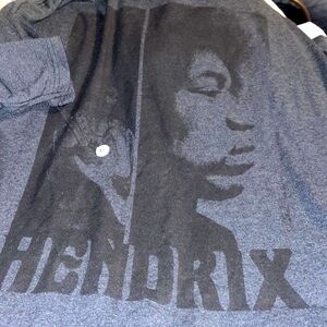 Jimmy Hendrix graphic tee grey 4x new